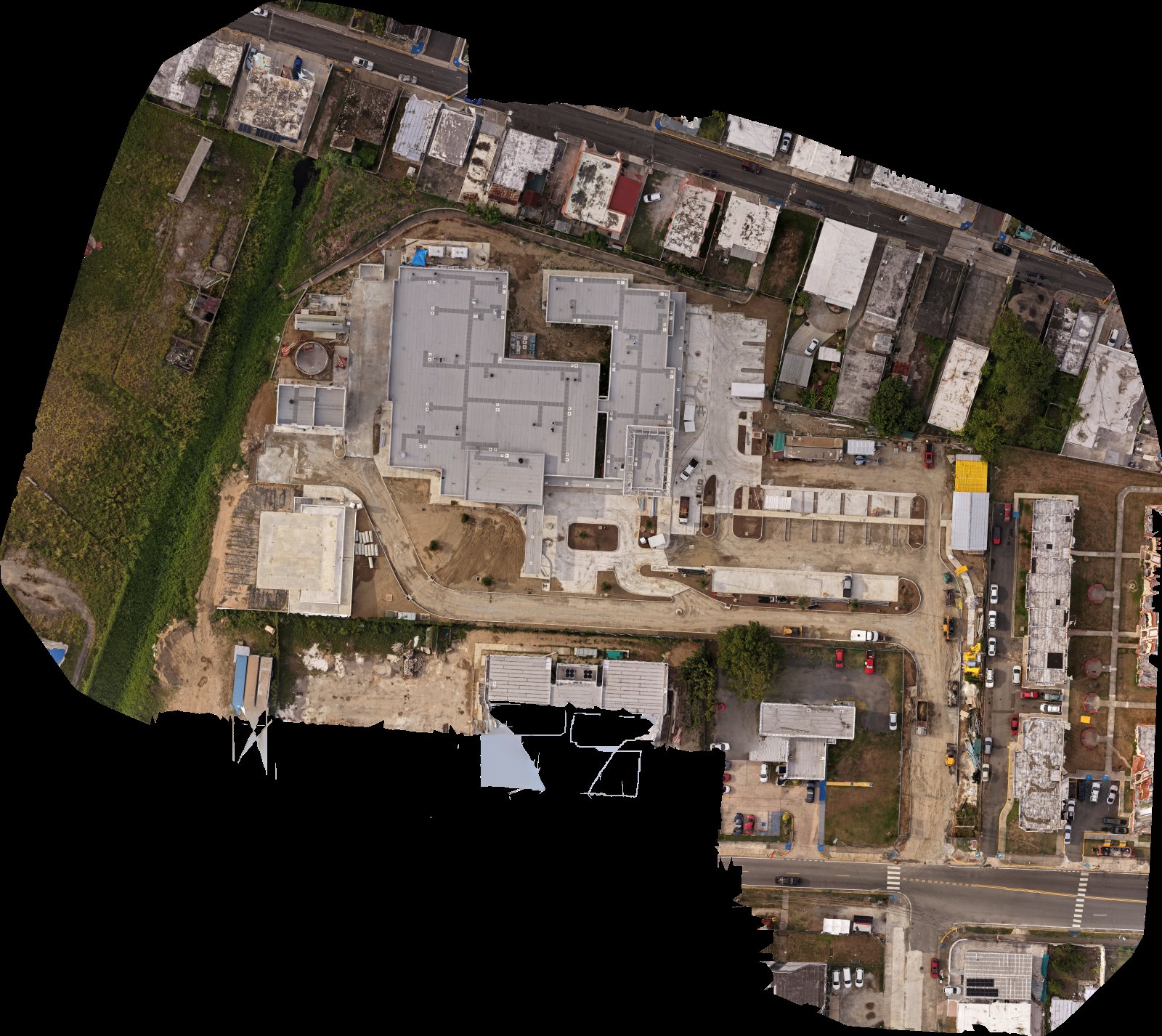 CDT — Maunabo, PR — vuelo de progreso de obra